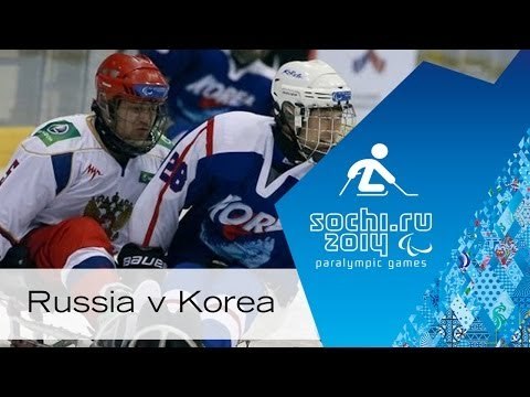 Russia v Korea full game | Group stage | Ice sledge hockey | Sochi 2014 Paralympic Winter Games