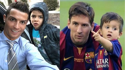 FAMOUS FOOTBALL PLAYERS and their CHILDREN! _ ft.Ronaldo,Messi,Neymar _ HD