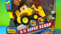 BOB THE BUILDER RC SUPER SCOOP - THE PERFECT MINI MIGHTY MACHINE FOR ALL LITTLE BUILDERS