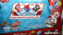 Disney Cars NEW new Color Changers Lightning McQueen Sheriff  Mack Dip & Dunk Trailer Toy