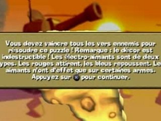 PSP Worms Open Warfare 2 Puzzle 8