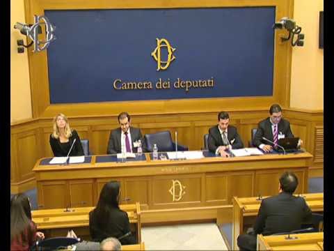 Roma - Conferenza stampa di Fucsia Fitzgerald Nissoli e Gian Luigi Gigli (20.03.17)