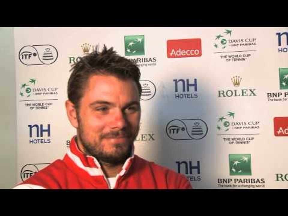 Stanislas Wawrinka (SUI) reveals what life is like as part of a Davis Cup team