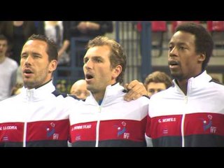 Davis Cup - France v Germany Opening Ceremony