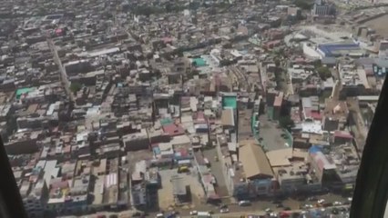 Kuczynsk recorre zonas del norte de Perú afectadas por lluvias e inundaciones