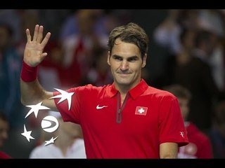 Highlights: Roger Federer (SUI) v Mikhail Kukushkin (KAZ)