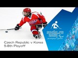 Czech Republic v Korea | 5th-8th place play-off full game| Ice sledge hockey | Sochi 2014