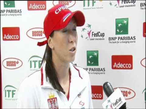 Fed Cup Interview: Jelena Jankovic