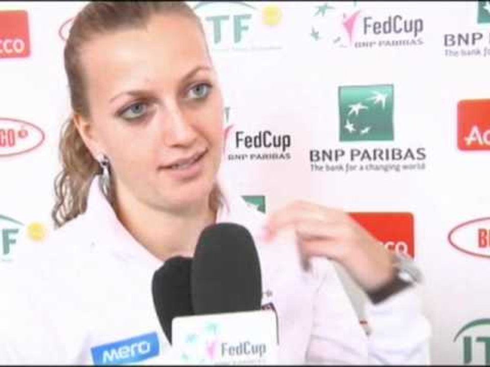 Fed Cup Interview: Petra Kvitova