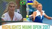 Beatriz HADDAD MAIA vs Lesia TSURENKO highlights WTA Miami Open 2017