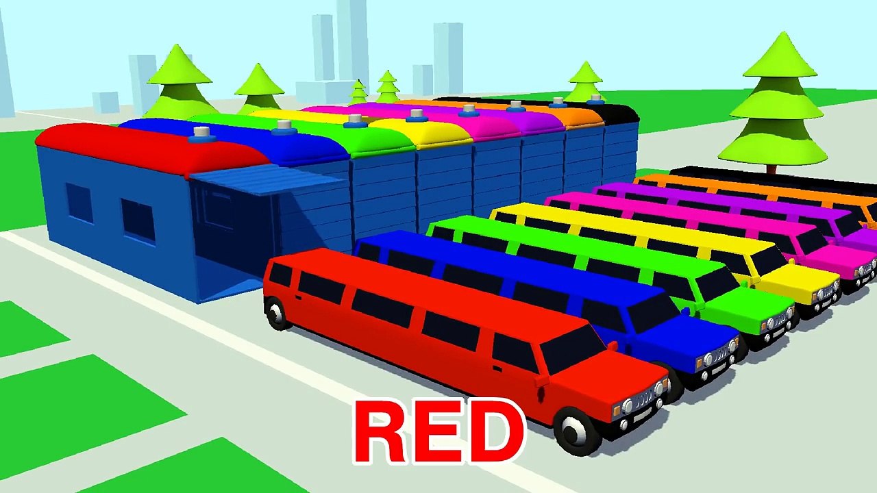 Learning Colors with 3D Pacman Lollipop for Kids Children Toddlers - Cars For Kids TV