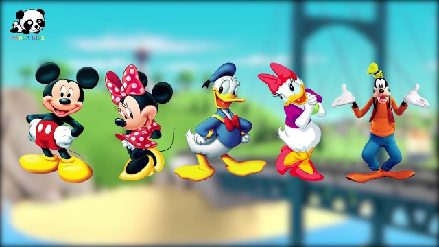 Мало Дети микки мышь палец Семья песни Папа палец Семья питомник рифмы дом