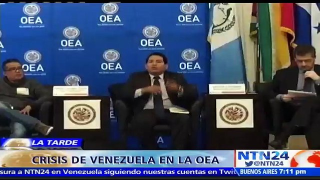 La Carta Democrática tiene la firma de Hugo Chávez y se aplicó en Venezuela en el golpe de estado de abril de 2002 : Inti Rodríguez, coordinador de Provea