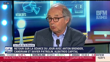 Le Club de la Bourse: Xavier Patrolin, Anton Brender et Frédéric Rozier - 21/03