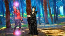 Spiderman vs Elsa Maleficent ! Frozen Elsa Kiss Thor Batman Joker Hulk Iron Man Spidergirl