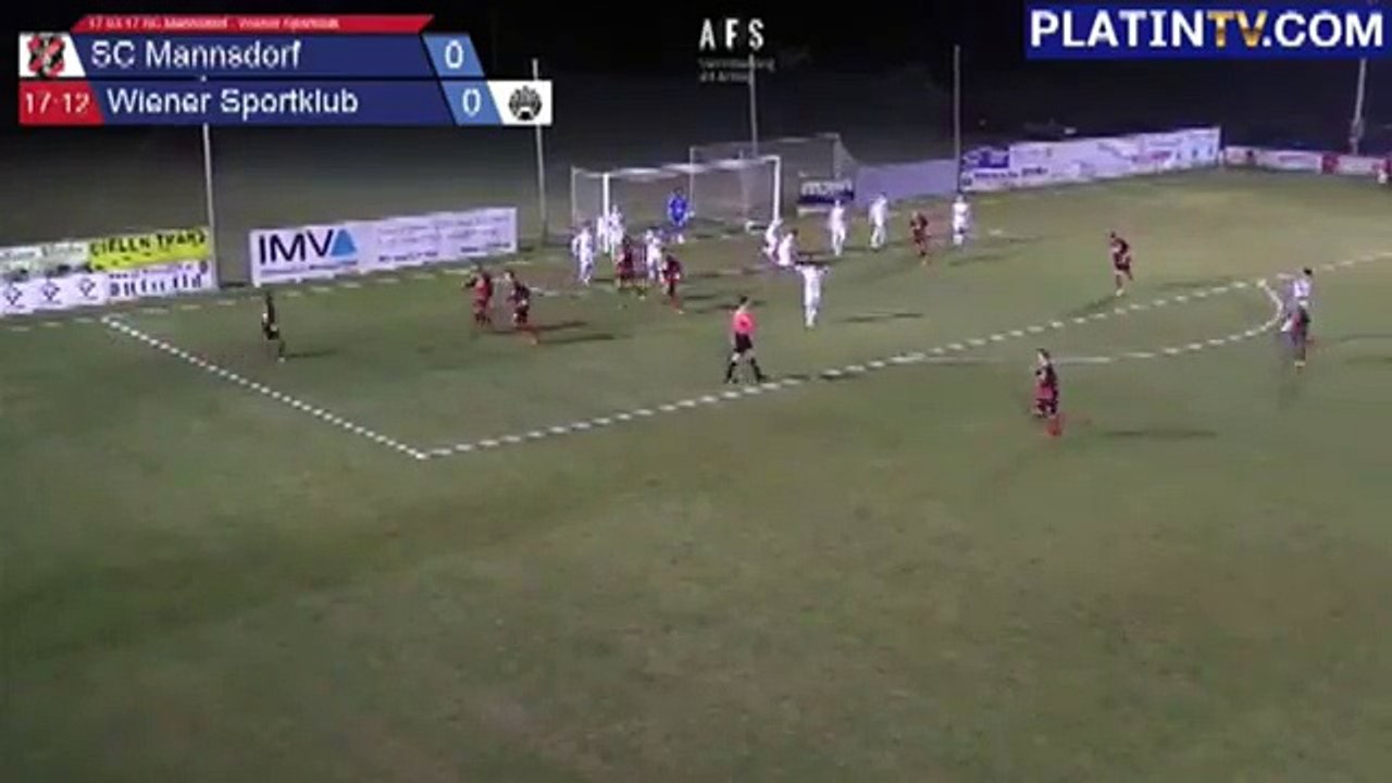 Mannsdorf 1:0 Wiener SK (Austrian Regionalliga (East). 17 March 2017)