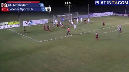 Mannsdorf 1:0 Wiener SK (Austrian Regionalliga (East). 17 March 2017)