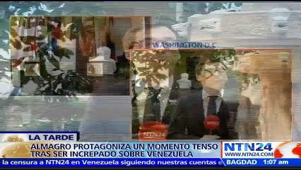 Supuesto activista anónimo reprochó al Secretario General de la OEA que denuncie la situación de Venezuela y no la de ot