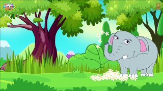 Детская слон Семья палец Дети питомник рифма рифмы песни | 3d | |