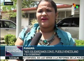 Movimientos panameños repudian injerencia de Almagro contra Venezuela