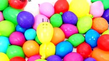 Mega Gummy Bear Balloons Finger Family Learn Colors for Children Nursery Rhymes Kids Songs