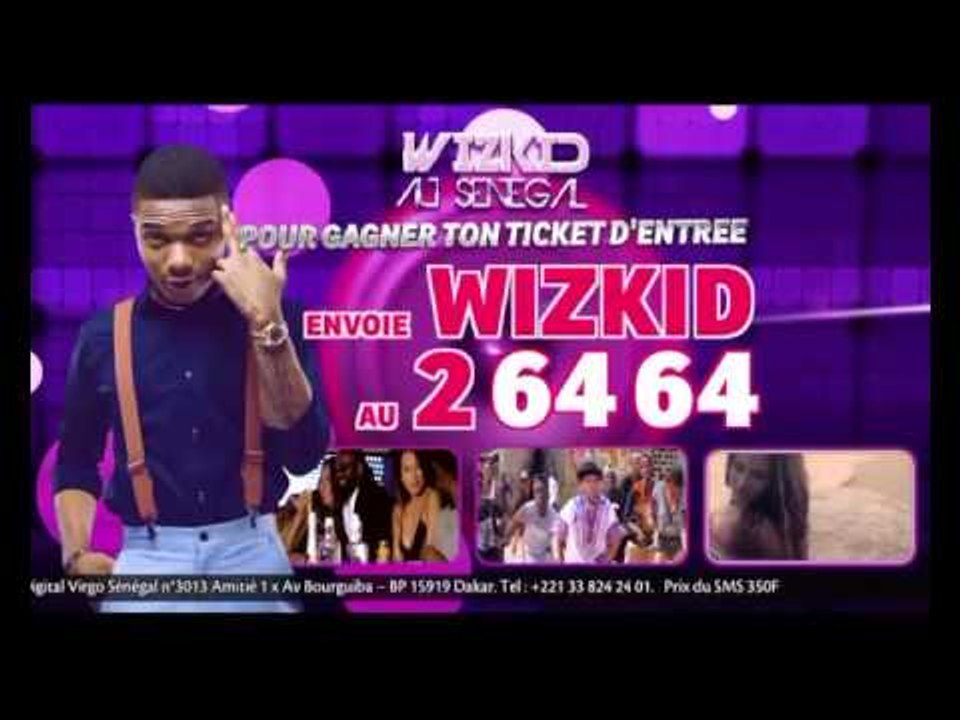 Spot JEU SMS wizkid