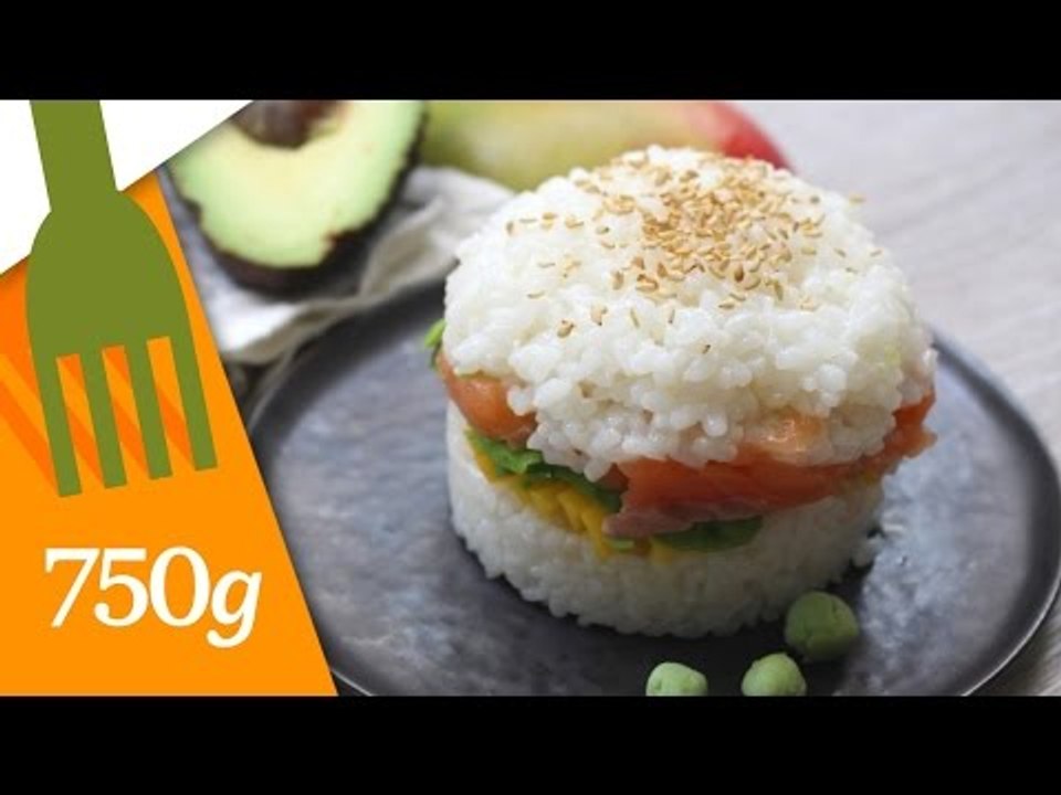 Recette de Sushi Burger - 750 Grammes
