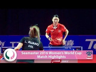 2016 Women’s World Cup Highlights: Jiang Huajun vs Lady Ruano (Qual)