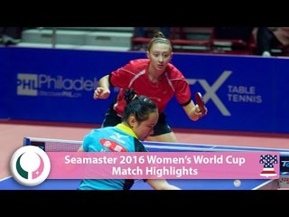 2016 Women’s World Cup Highlights I Mima Ito vs Sofia Polcanova (R16)