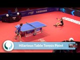 Hilarious Table Tennis Point