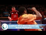 2016 Men’s World Cup Highlights I Aruna Quadri vs Gao Ning (Qual)