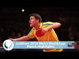 2016 Men’s World Cup Highlights I Kristian Karlsson vs Feng Yijun (Qual)