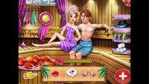 Ladybug Rapunzel Elsa Barbie Sauna Flirting with Cat Noir Flynn Jack Frost Ken Games Compi