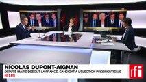 Nicolas Dupont-Aignan, député-maire de l’Essonne, président de Debout la France