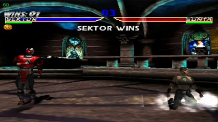 Mortal Kombat 4 Gold Sektor+Ending
