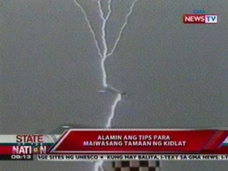 SONA: 5 patay, matapos tamaan ng kidlat sa magkakahiwalay na insidente