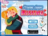 Disney Princess Elsa and Jack & Anna and Kristoff Valentine Day Kissing Games for Girls