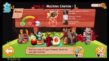 Angry Birds Epic: Giant Piggy Cave 2, Cave 11 Mocking Canyon 5 Failed - Walkthrough