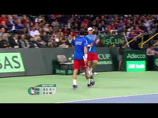 Shot of the Day - Radek Stepanek's Stunning Lob
