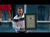 Nenad Zimonjic receives the Davis Cup Award of Excellence