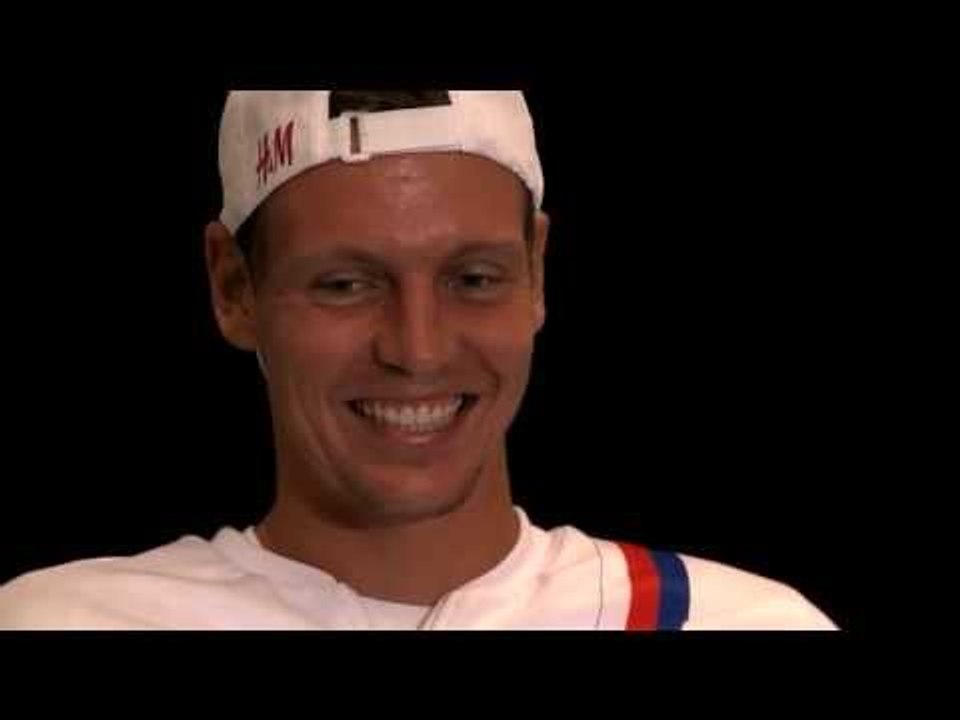 Official Davis Cup by BNP Paribas Interview - Tomas Berdych talks Twitter