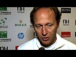 Official Davis Cup by BNP Paribas Interview - Captain Martin Jaite