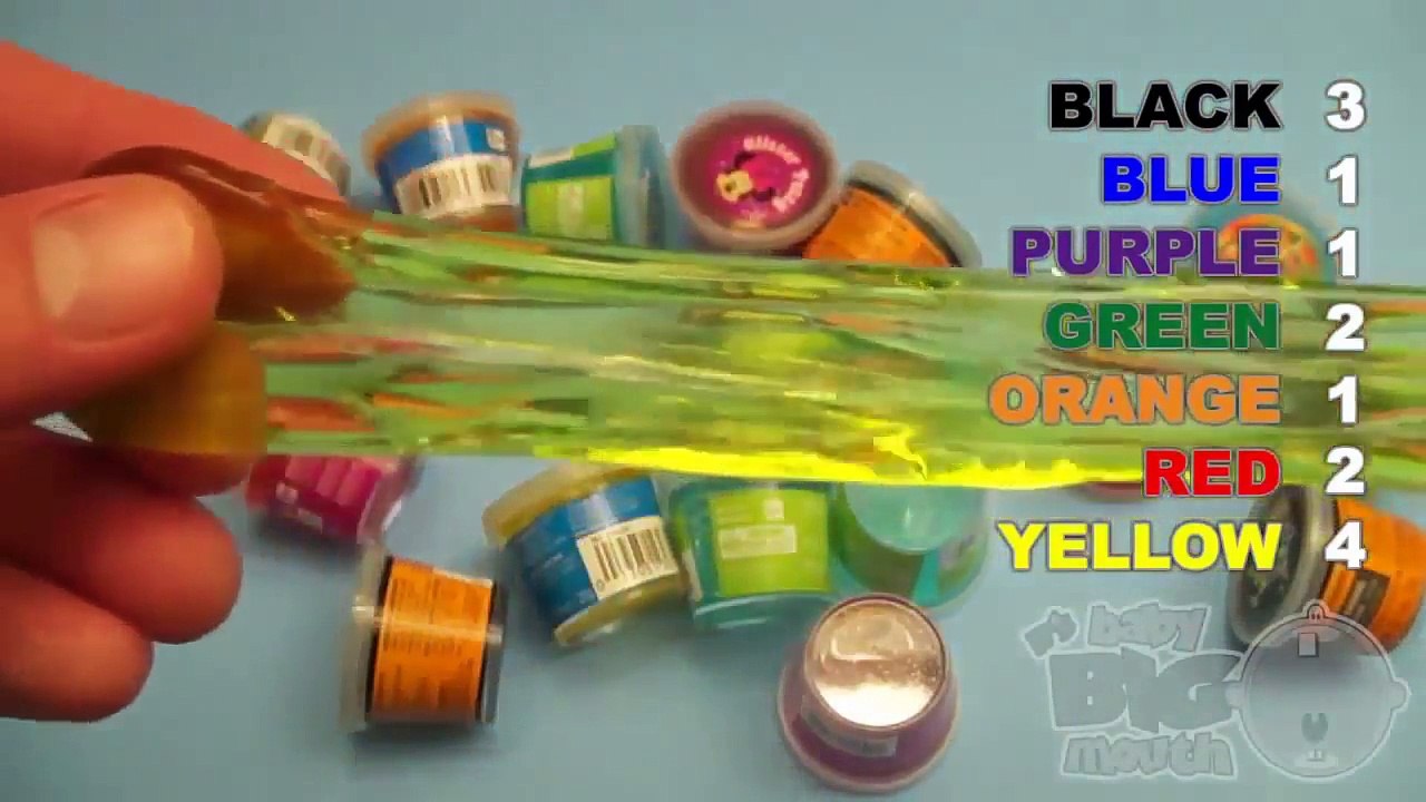 Learn Colors With Ooze and Glitter Putty Peppa Pig Dora Masha and the Bear | The Surprise