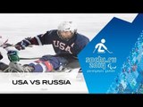 USA v Russia full game| Ice sledge hockey | Sochi 2014 Paralympic Winter Games