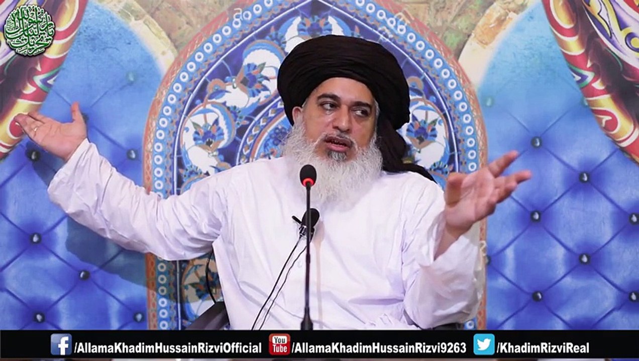 Allama Khadim Hussain Rizvi Bashing On PM Nawaz Sharif