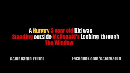 ---This 5 Year Old Street Kid Goes To The McDonald's for the First Time - YouTube