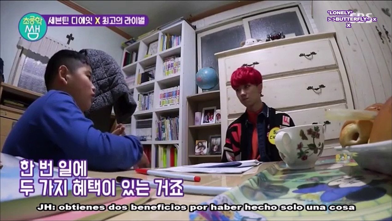 [Sub Esp] The8 & Amber estudiando coreano