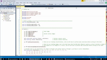 OpenCV 3 KNN Character Recognition C++