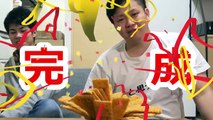 【大食い】駄菓子のビッグカツ30枚乗せた巨大カツ丼がハンパじゃない！