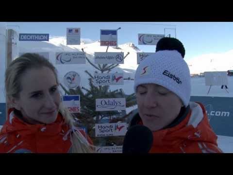 Henrieta Farkasova wins women's super combined visually impaired atWorld Cup in Tignes